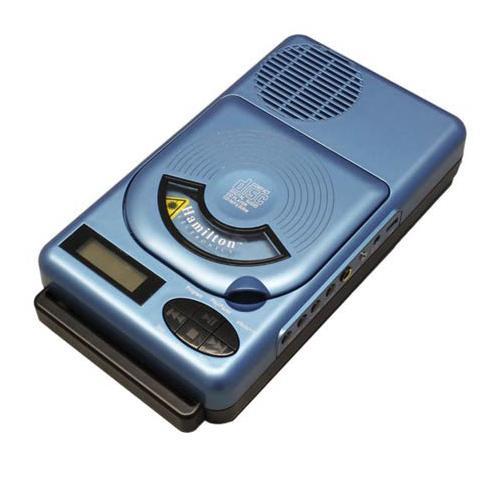 Hamilton Buhl Top-Loading Portable Classroom CD Player with USB and MP3 Player