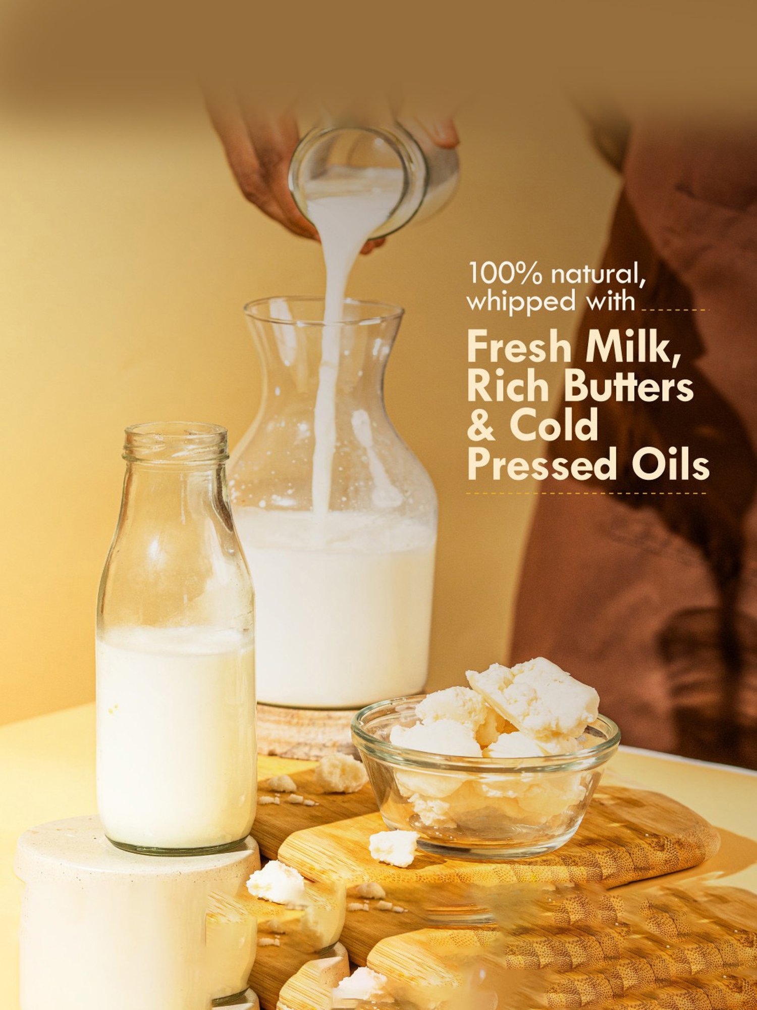 Nat Habit Tucuma Rose Light Fresh Whipped Hand Malai - 30 ml