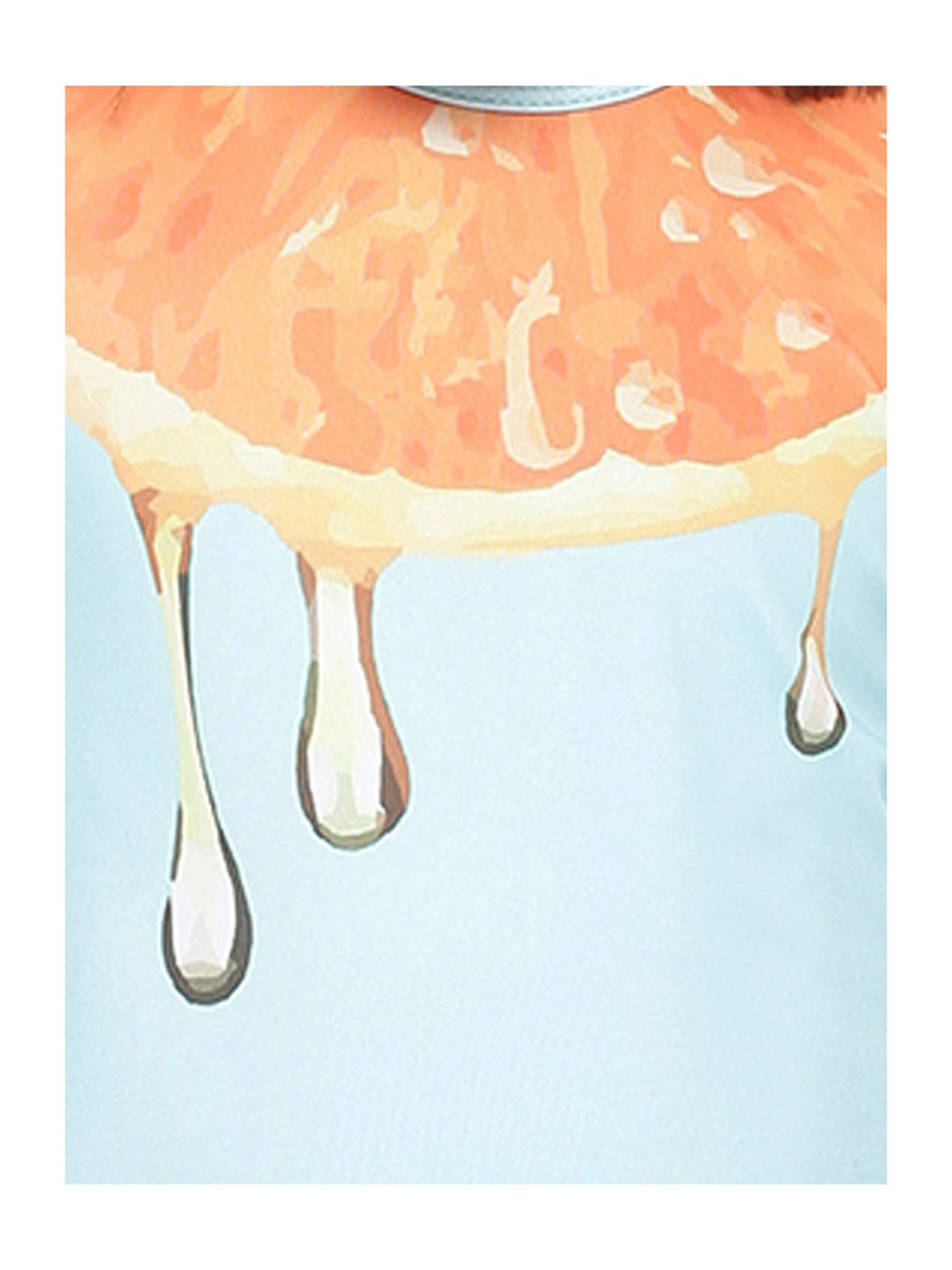 IO Kids Blue Printed Top with Shorts