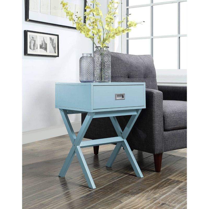 Designs2Go Landon End Table Sea Foam - Breighton Home