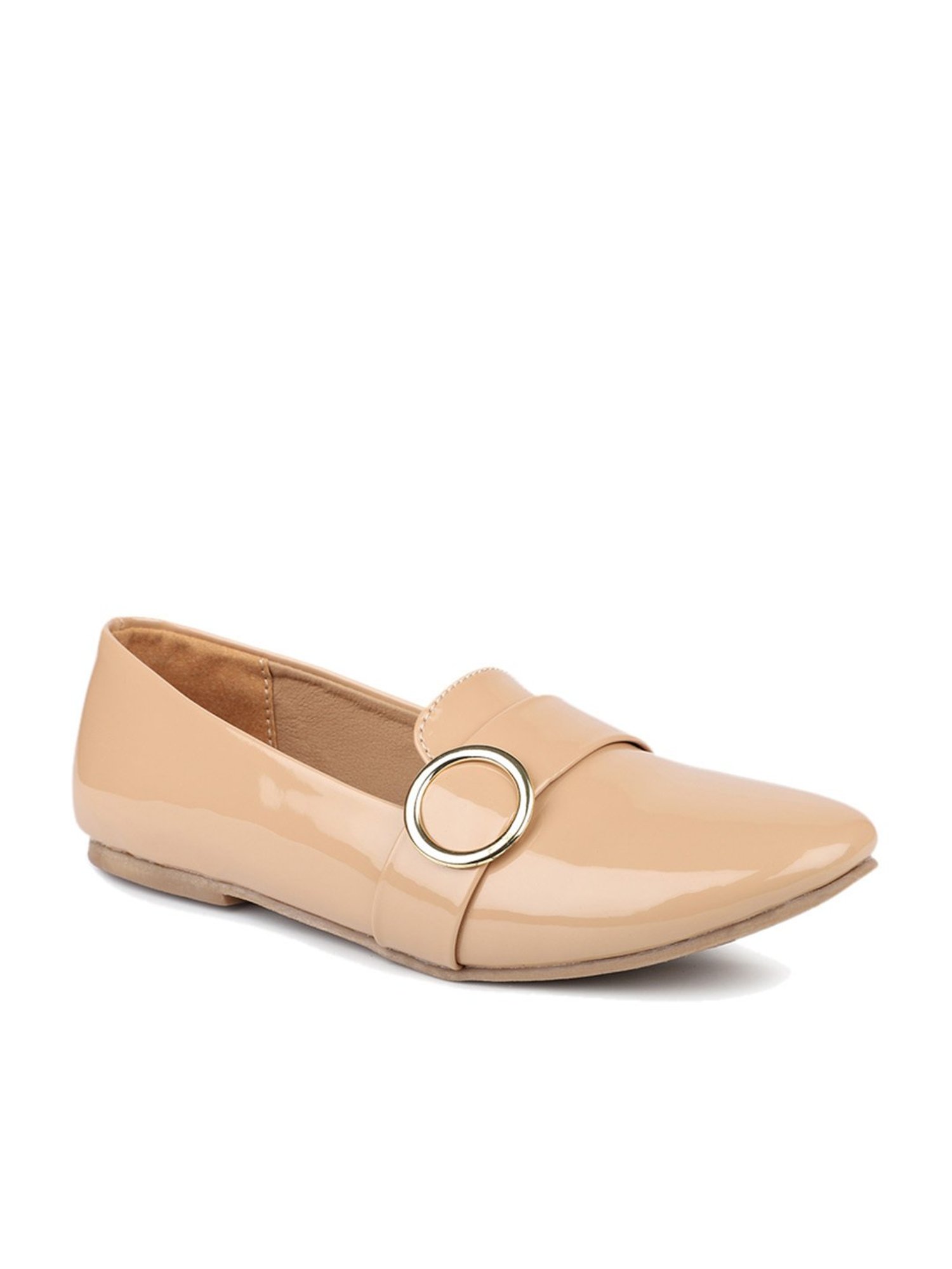 Design Crew Women's Beige Casual Loafers