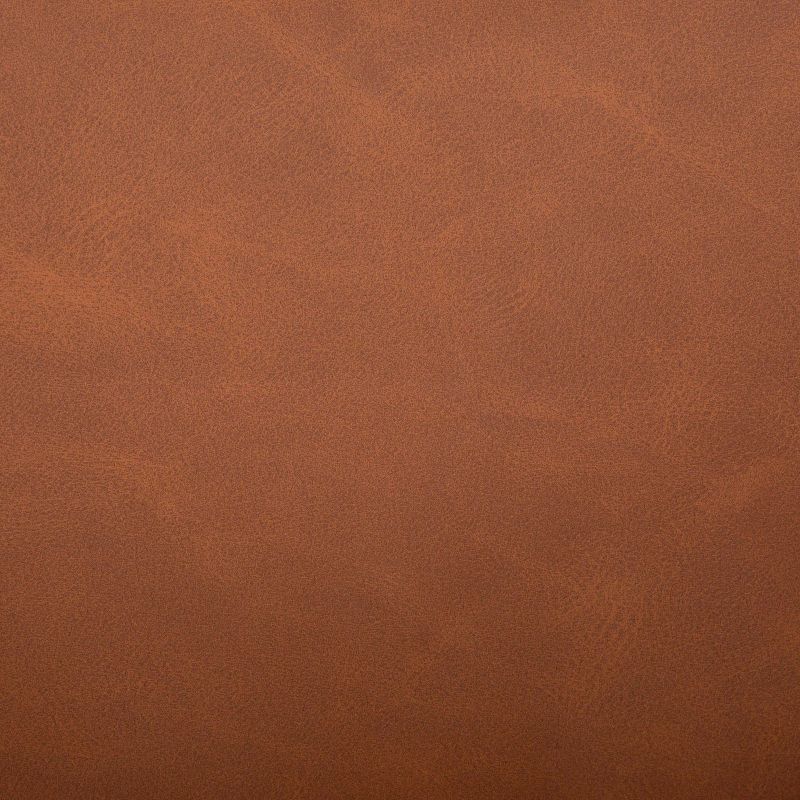 Set of 2 Margarite Contemporary Barstools Faux Leather Dark Brown - LumiSource