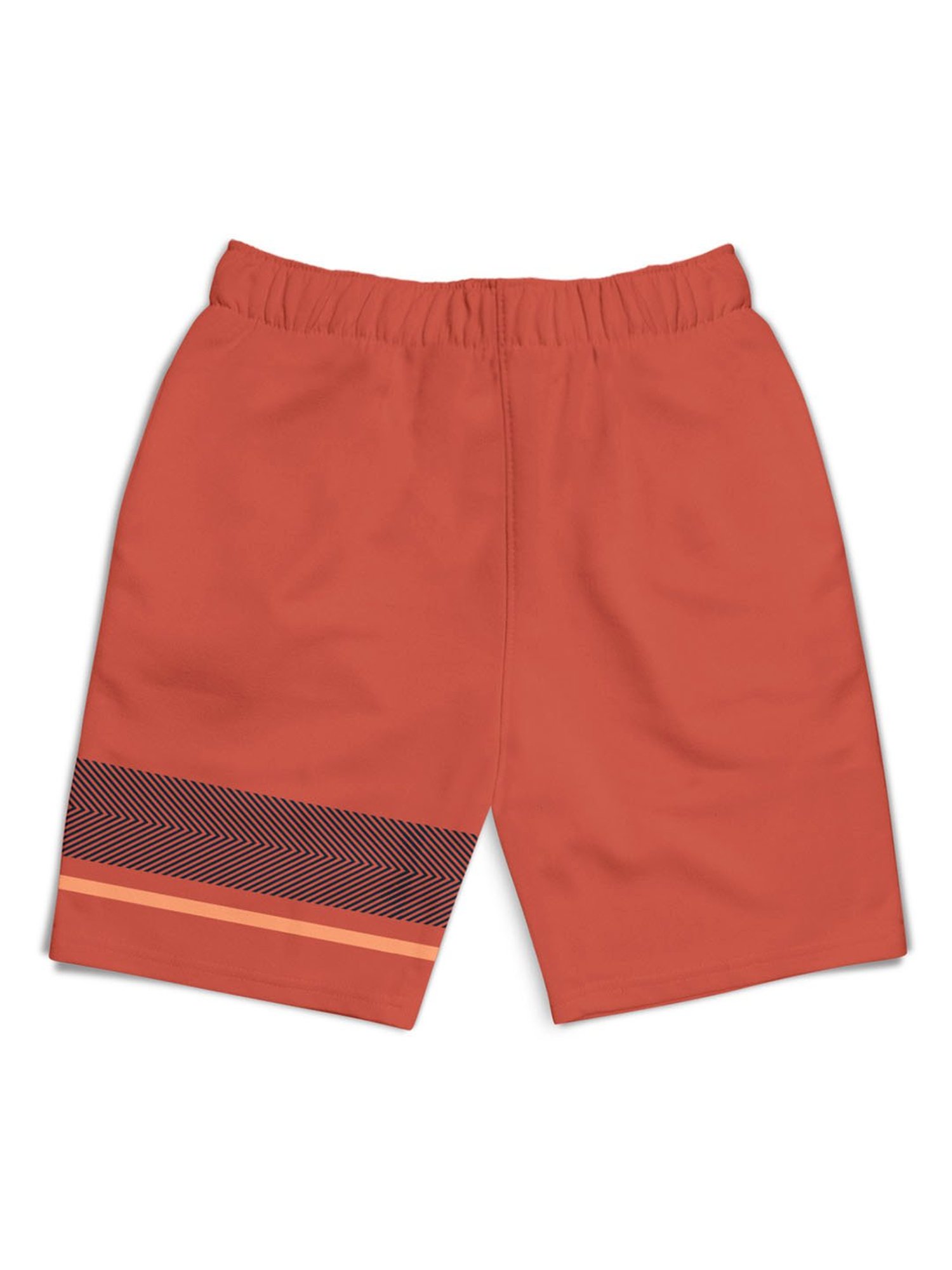 HELLCAT Boys Orange & Navy Printed Shorts (Pack Of 2)