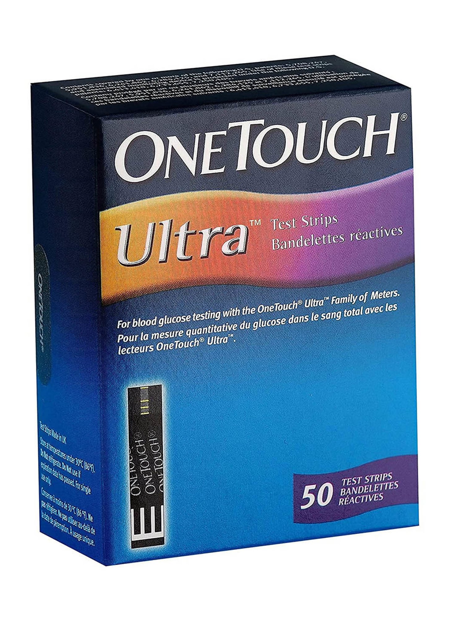 OneTouch Ultra Test Strips - Pack of 50