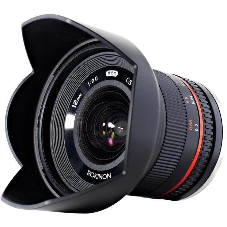 Rokinon 12mm f/2.0 NCS CS Lens for for Micro Four Thirds Mount Cameras #RK12MMFT