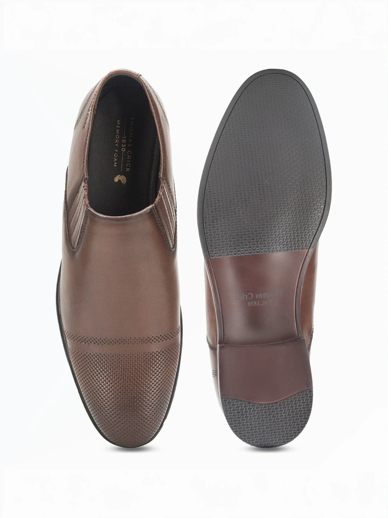 Thomas Crick Men's Teak Wood Loafers