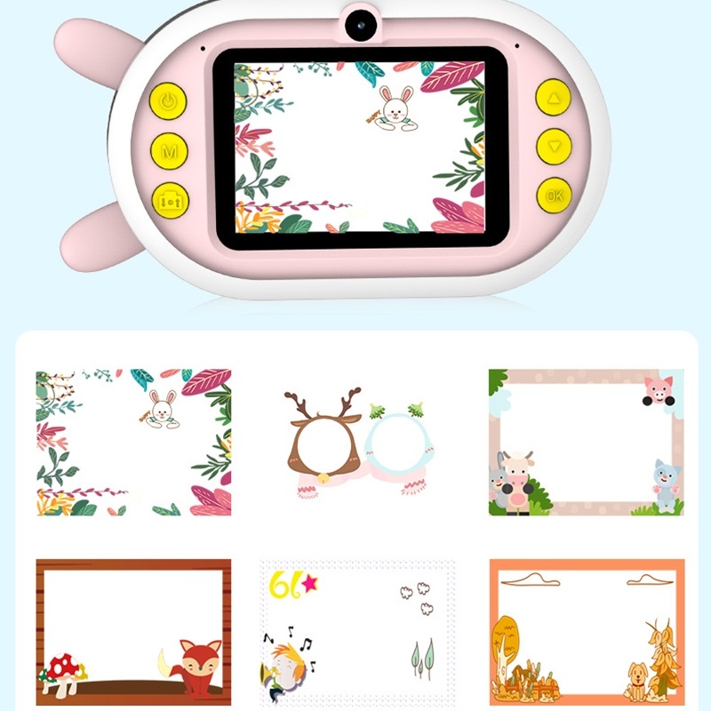 2.0 Mega Pixel 2.0 inch TFT Screen Silicone Shockproof Digital SLR Camera for Children