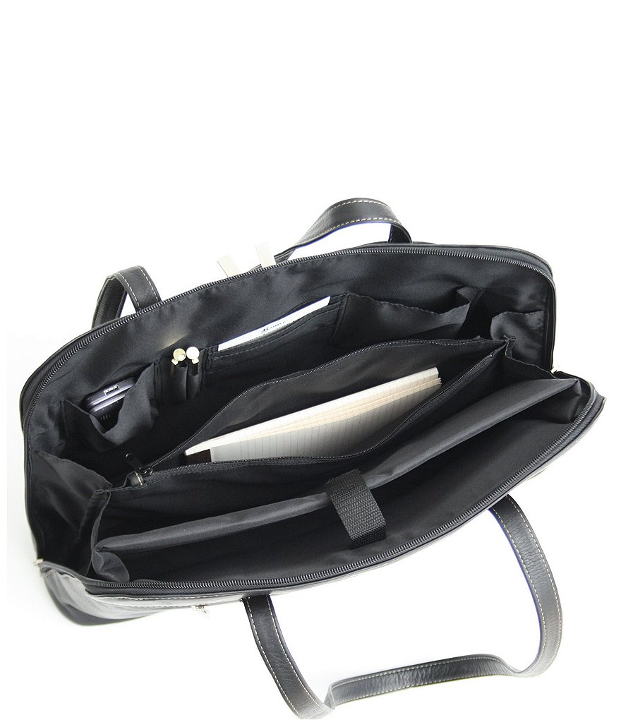 ROYCE New York Leather Vaquetta Nappa Tote Bag