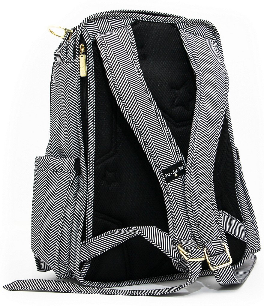 Ju-Ju-Be Be Right Back Patterned Backpack Diaper Bag- Queen