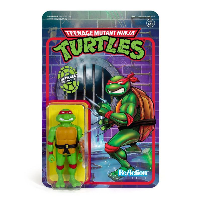 Super 7 ReAction Figure - TMNT - Michelangelo