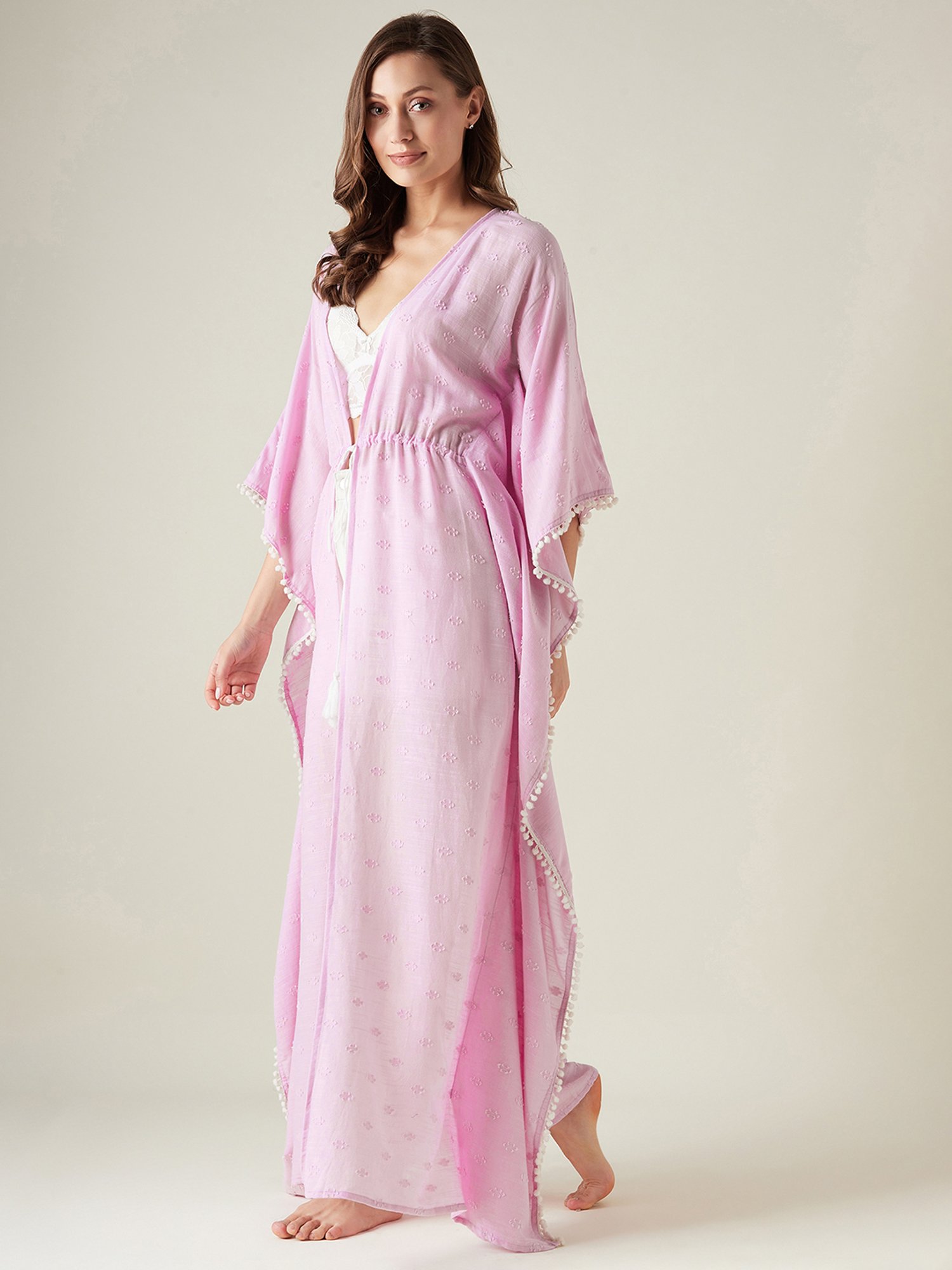 The Kaftan Company Lavender Cover-Up