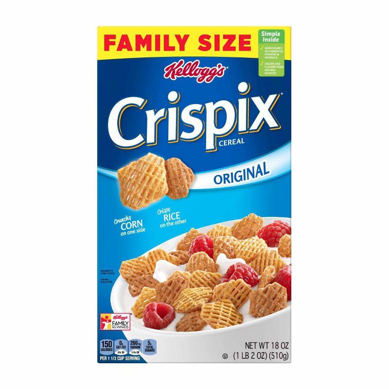 Crispix Breakfast Cereal - 18oz - Kellogg's