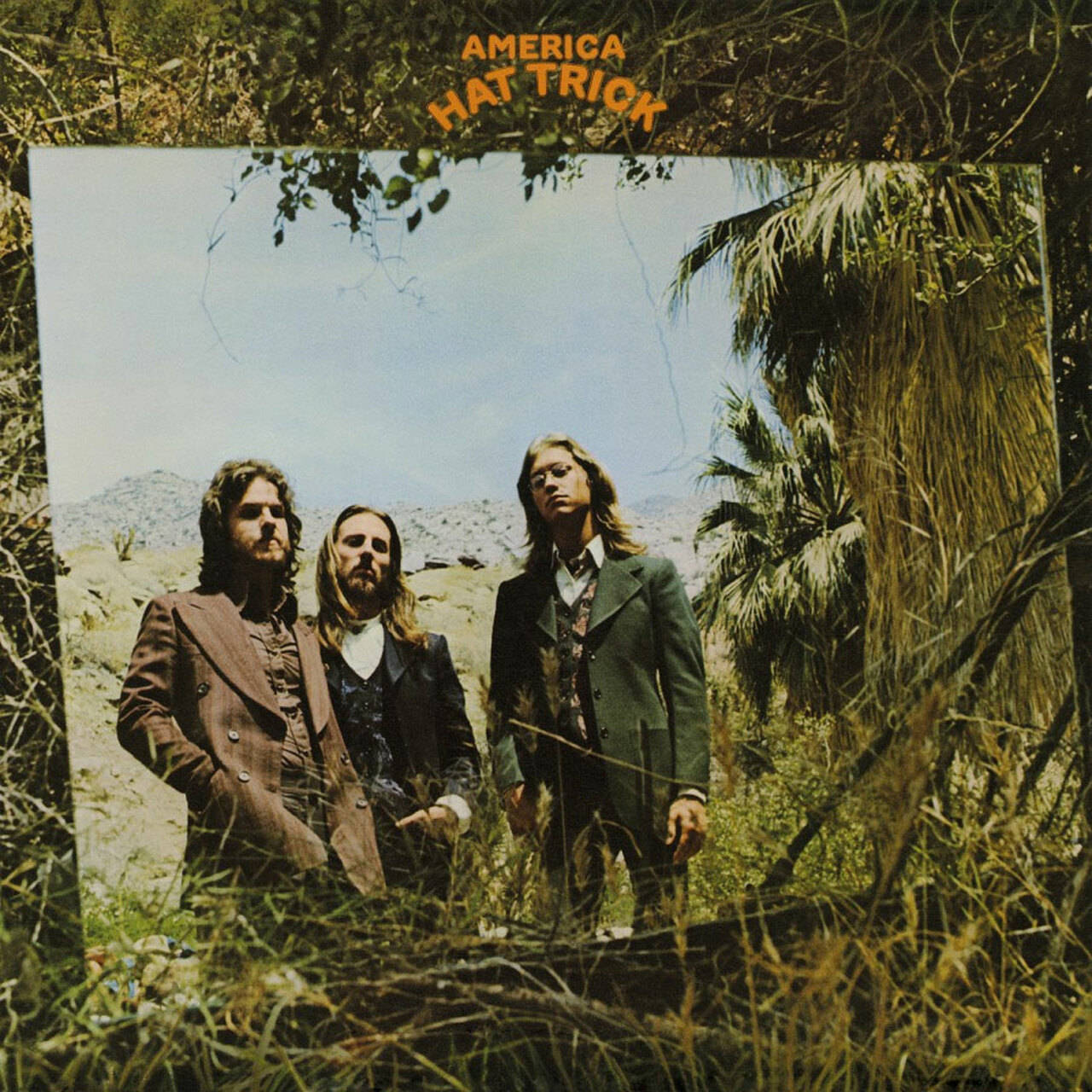 America Hat Trick Numbered Limited Edition 180g Import LP (Orange & Black Mixed Vinyl)