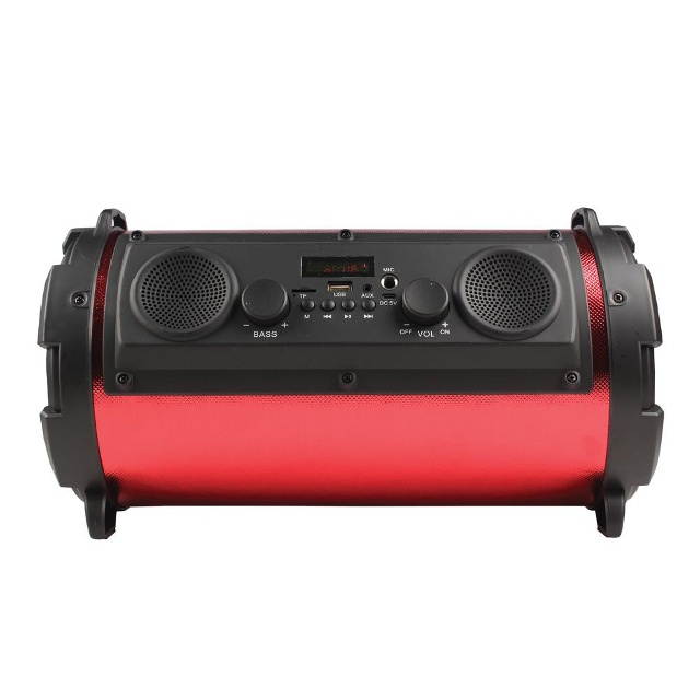 Supersonic IQ-1525BT-RD Wireless Bluetooth Speaker (Red)