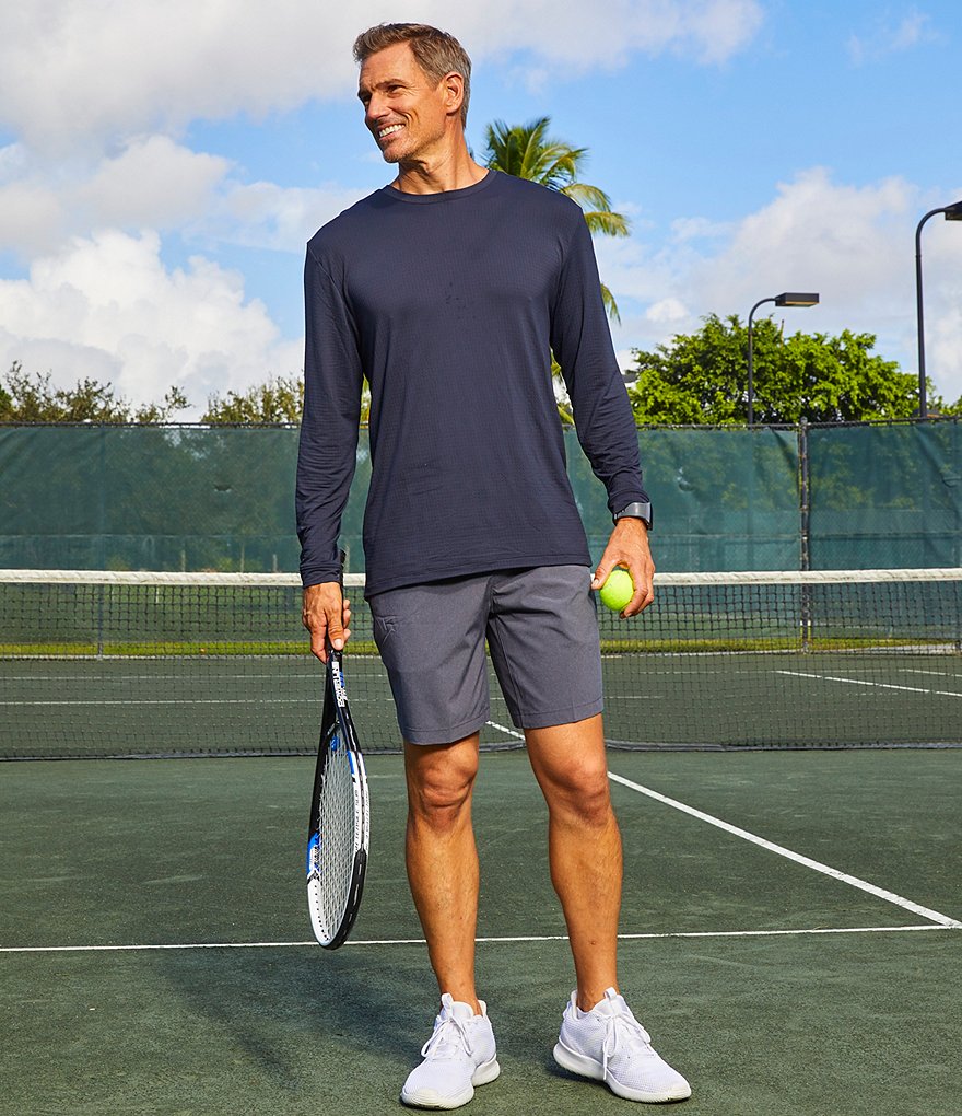 IBKUL 9#double; Inseam Pull-On Shorts