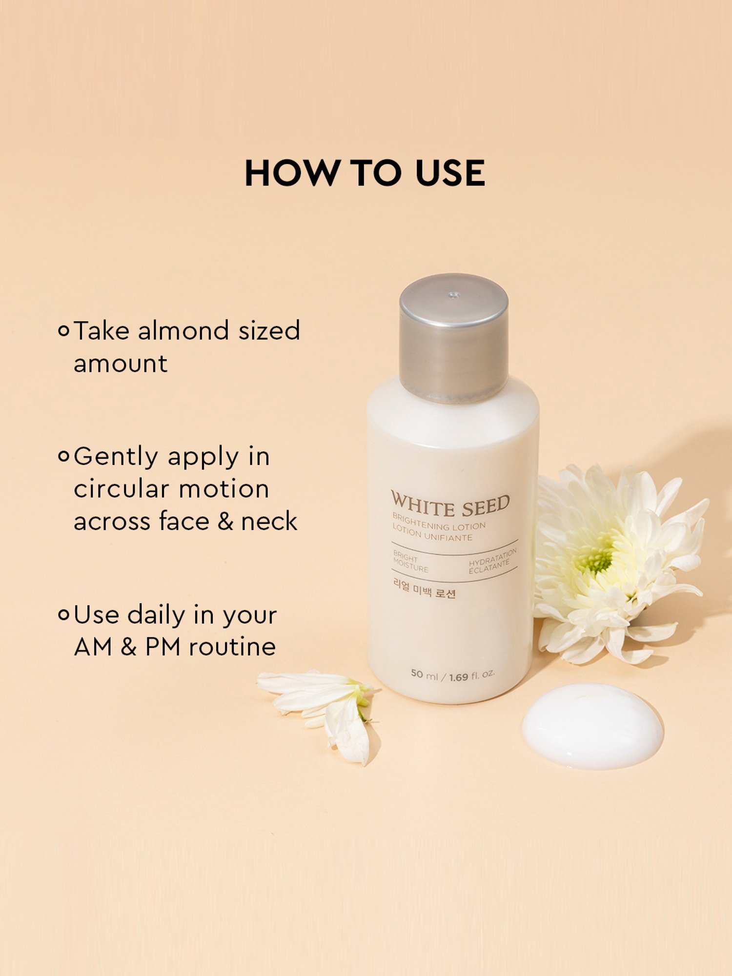 The Face Shop White Seed Brightening Lotion - 50 ml