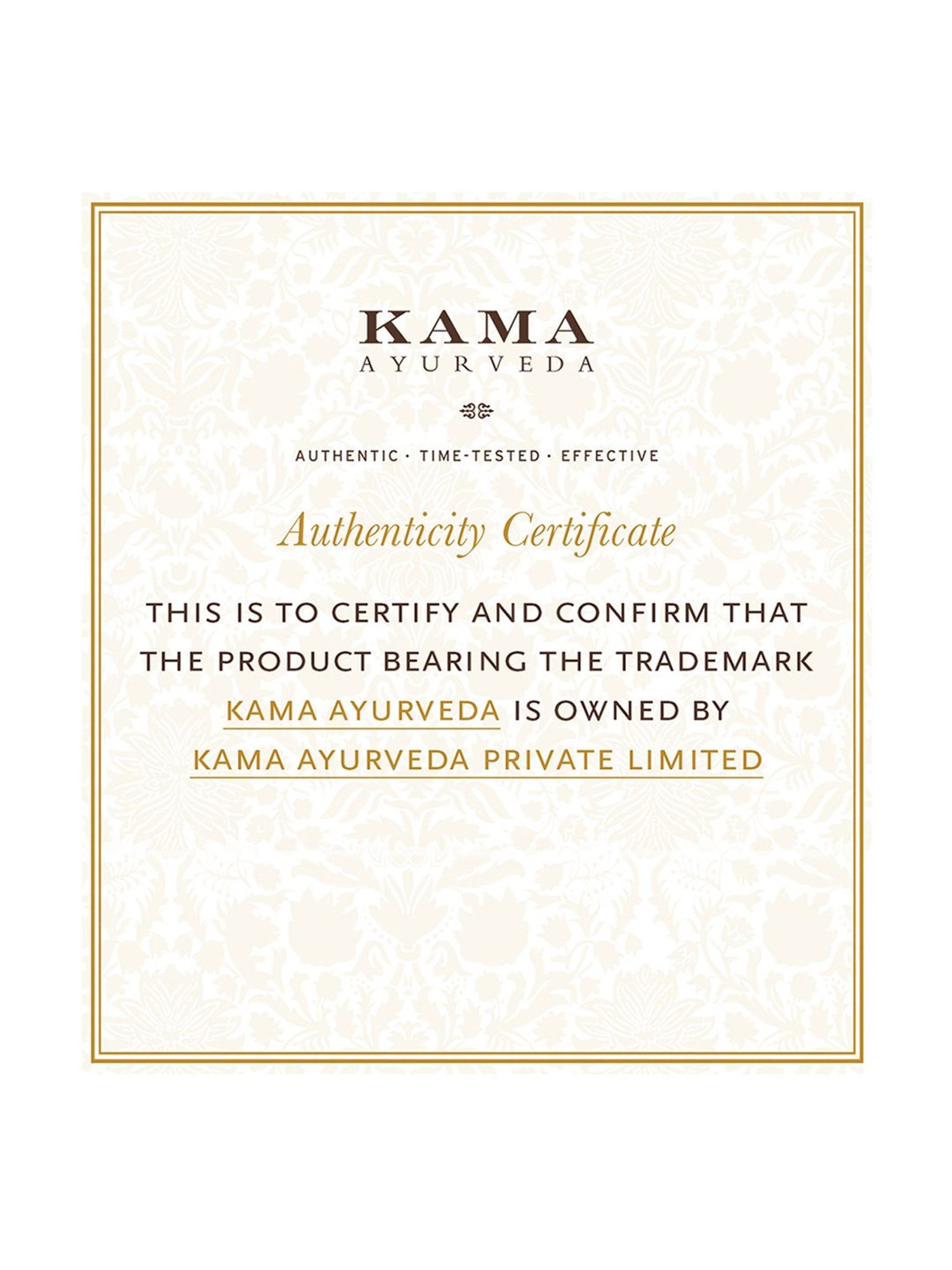 Kama Ayurveda Sugandhadi Rejuvenating Body Treatment Oil - 200 ml