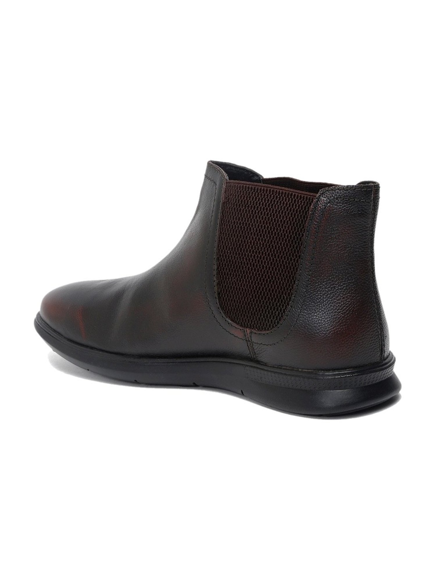 Teakwood Leathers Men's Brown Chelsea Boots