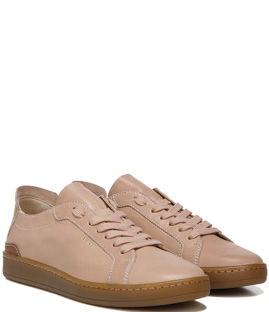Sam Edelman Jayme Leather Lace-Up Sneakers
