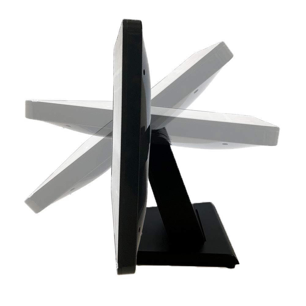 17-Inch Capacitive LED Backlit Multi-Touch Monitor, True Flat Seamless Design Touchscreen, VGA and HDMI Input, for Office, Retail, Restaurant, Bar, Gym, Warehouse, No Driver Required