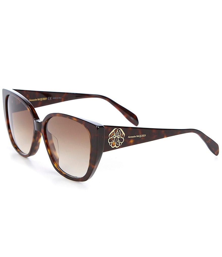 Alexander McQueen Women's Cat Eye 58mm Sunglasses