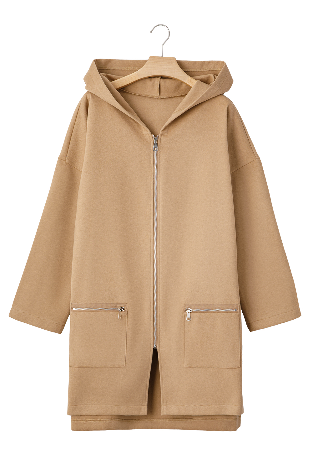 Brown Plaid Button Up Long Sleeve Flannel Shacket