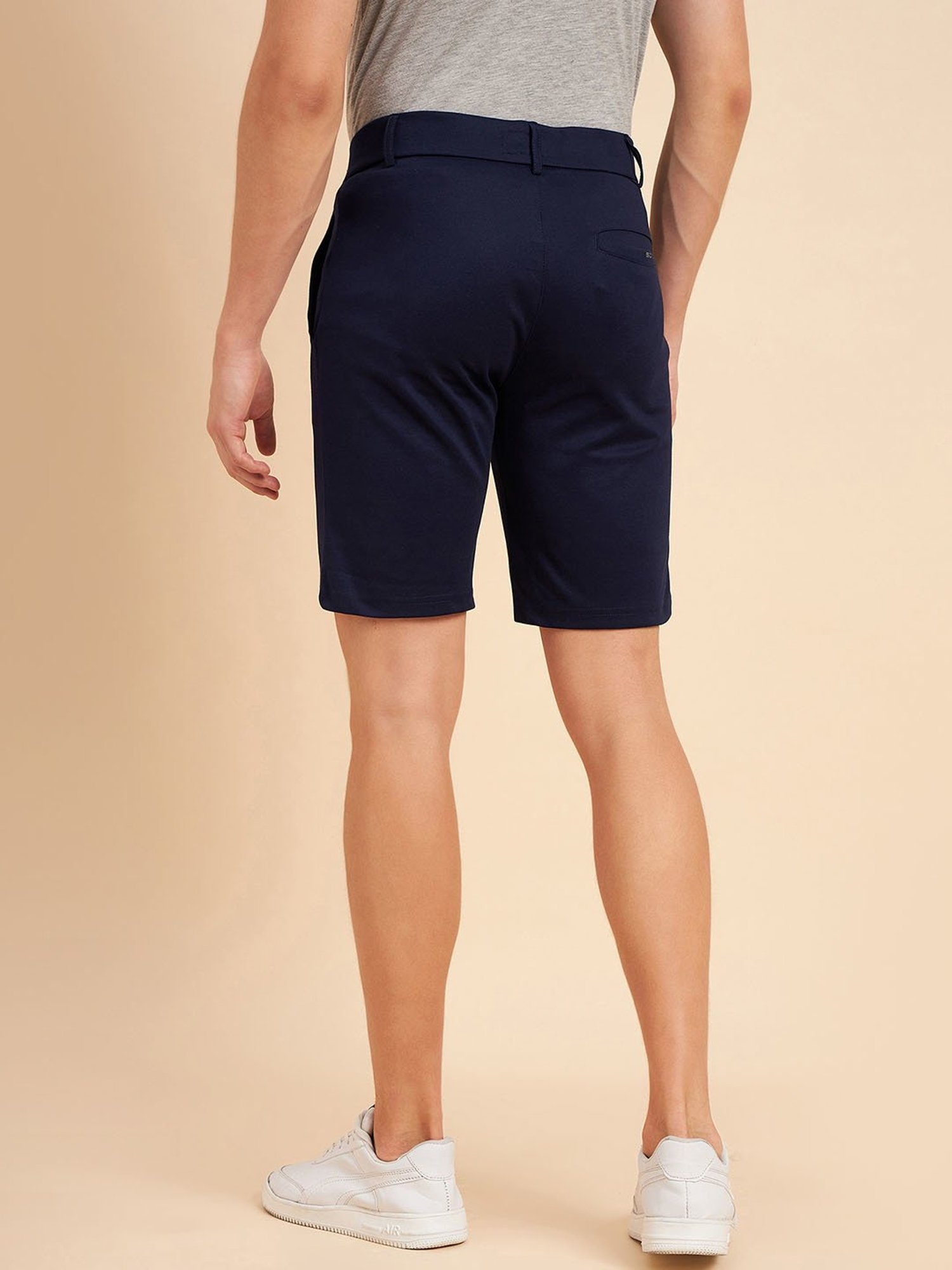Sweet Dreams Indigo Cotton Regular Fit Shorts