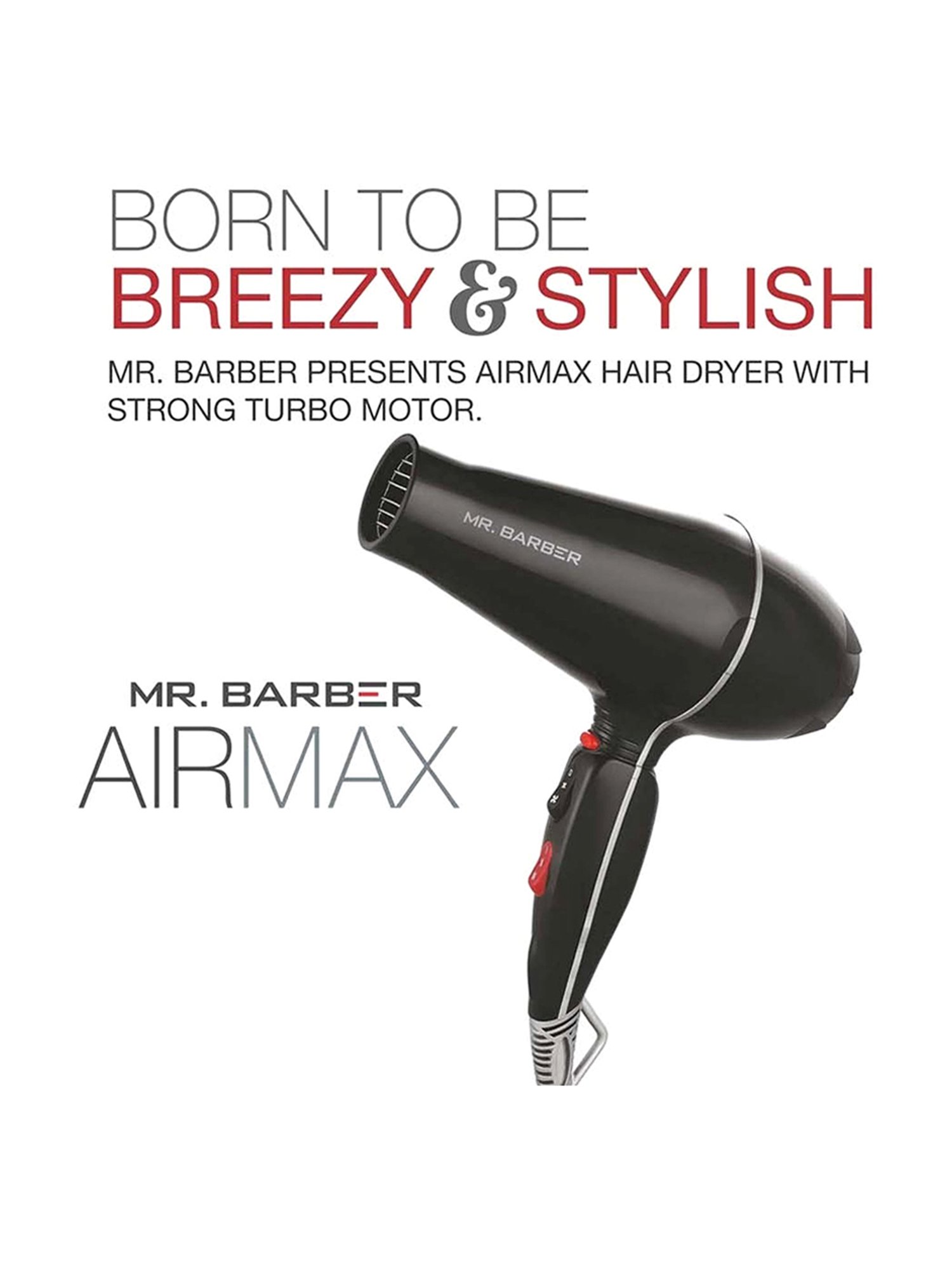 Nova Nv-1290 1000W Professional Hair Dryer