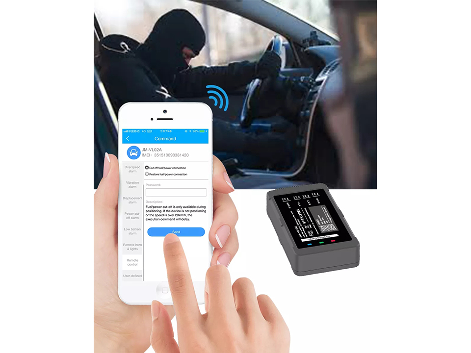 JIMIIoT VL02 Car GPS Tracker 4G Version GT06E Fleet Management Via Web APP With Real Time Tracking Multiple Functions For Vehicles