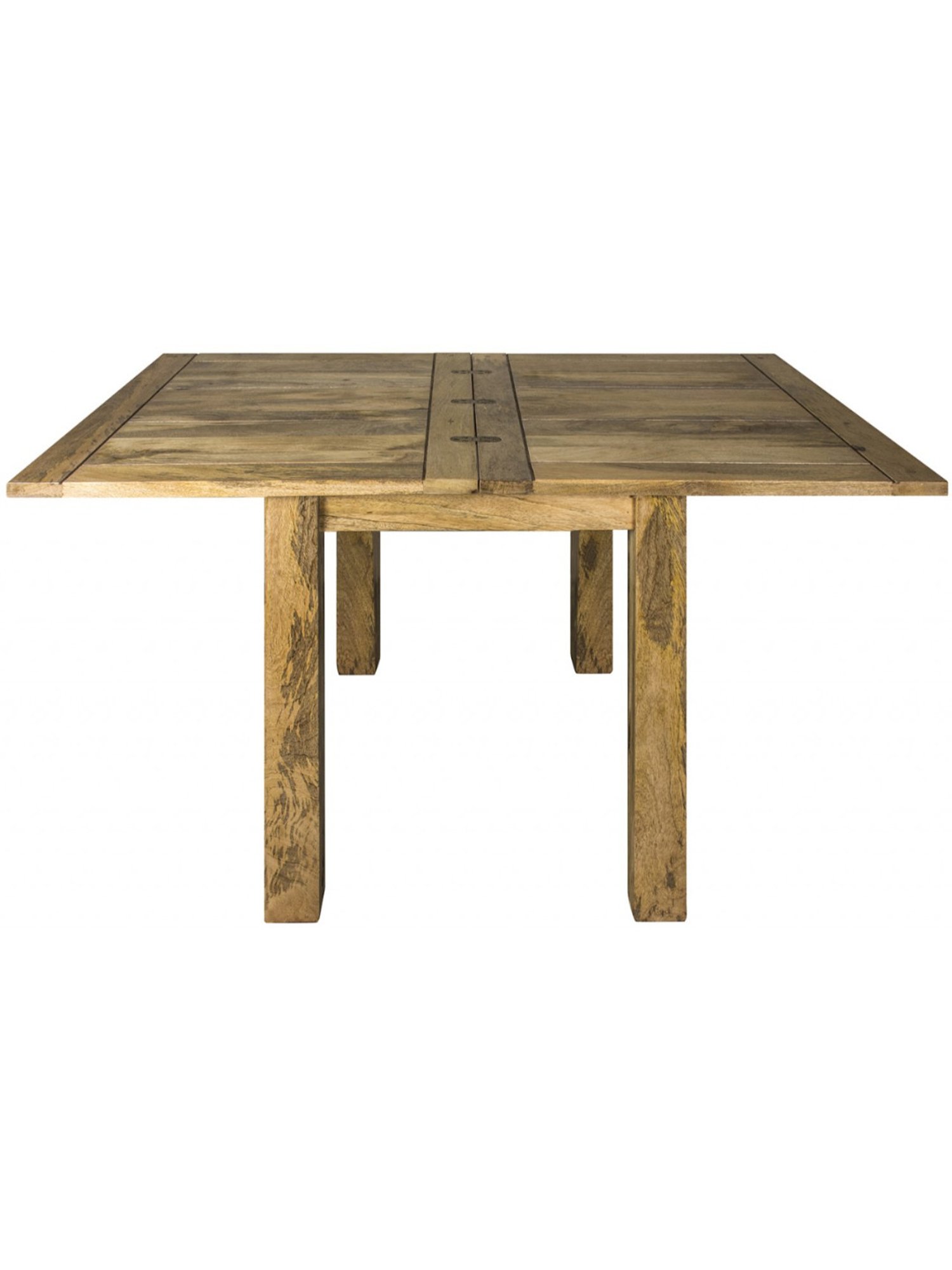 Artisan Furniture Granary Royale Oblong Brown Wood Butterfly Dining Table