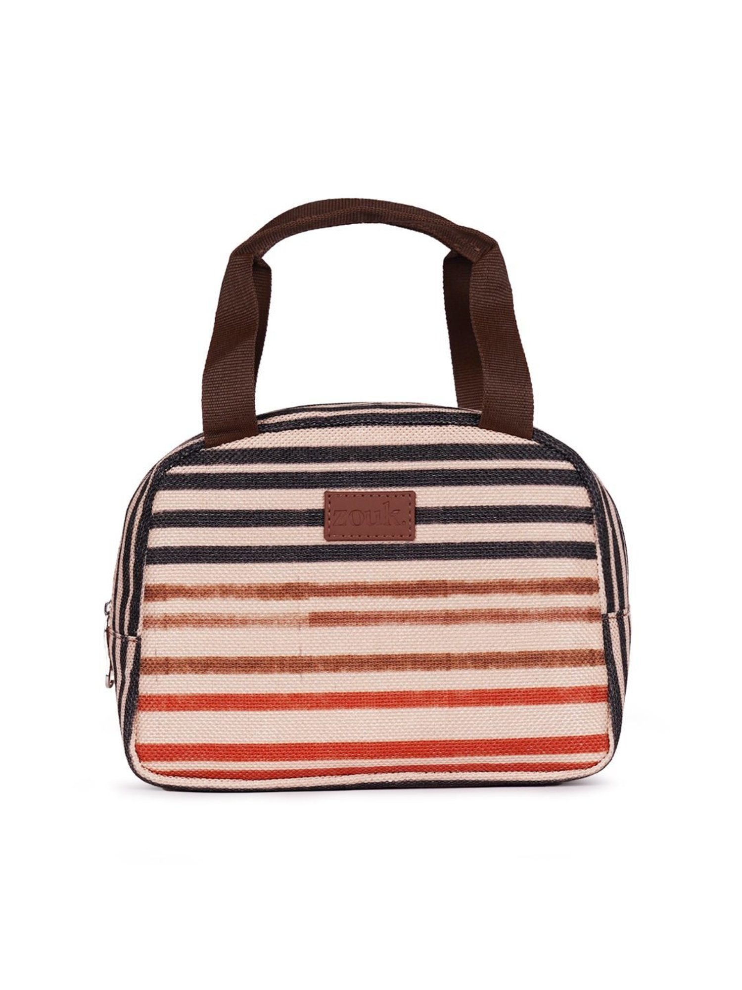 ZOUK Multicolor Striped Lunch Bag