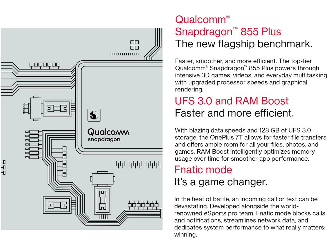 OnePlus 7T 128GB T-Mobile Unlocked Black (B) - Renewed