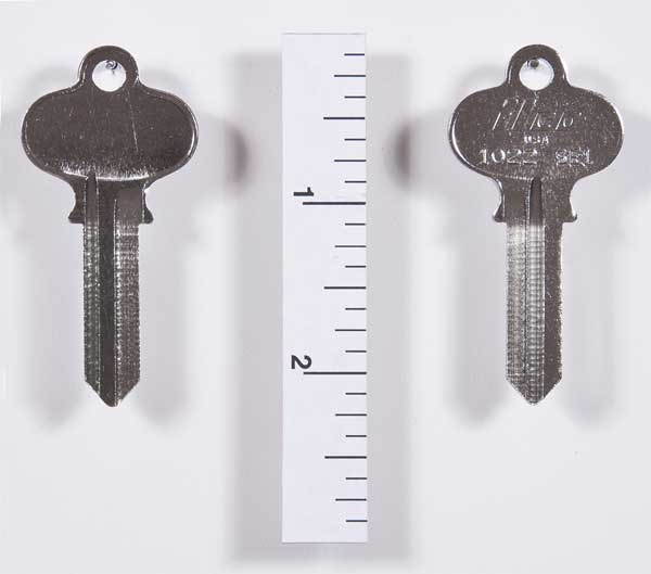 KABA ILCO 1022-SE1 Key Blank,PK10