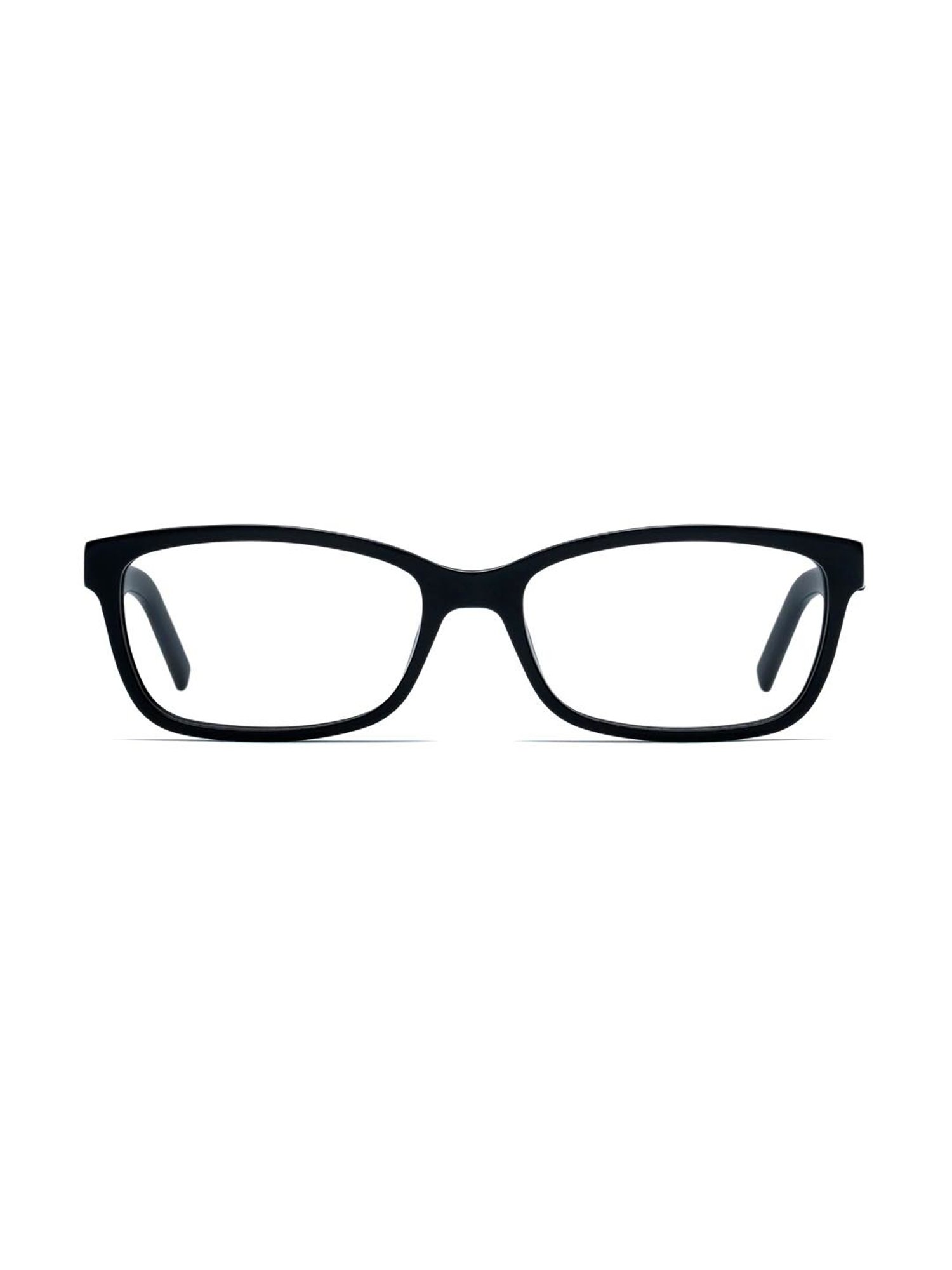 HUGO Black Rectangular Eye Frames for Women