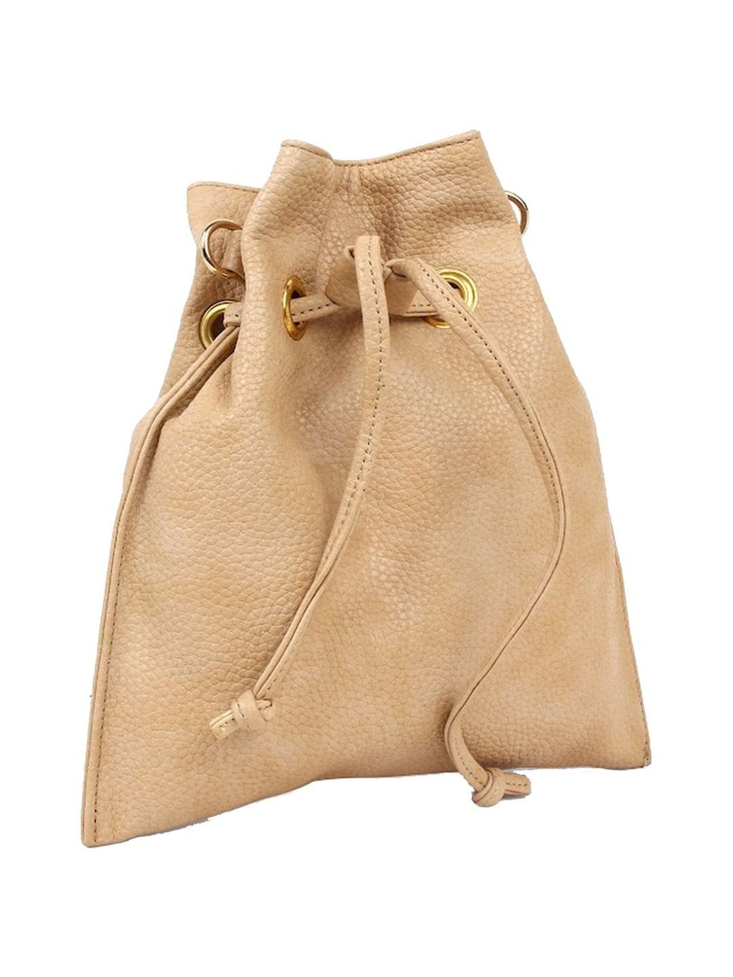 Spice Art Beige Solid Potli