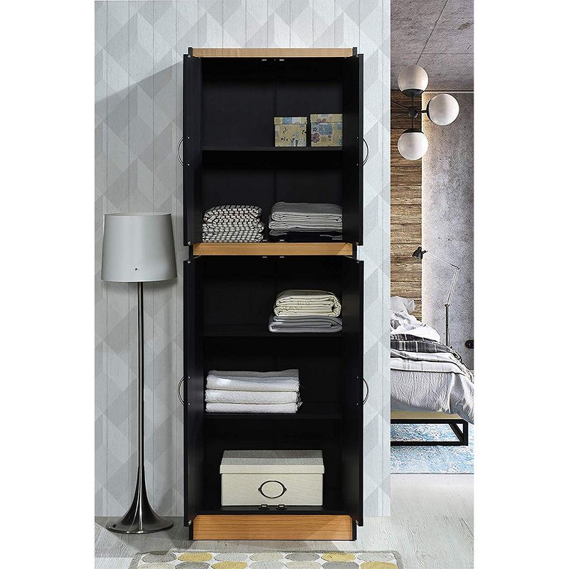 Wood 2 Door Storage Cabinet in White-Pemberly Row