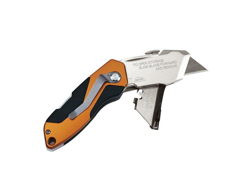 KLEIN TOOLS 44130 Folding Utility Knife, Retractable, Utility, General Purpose,