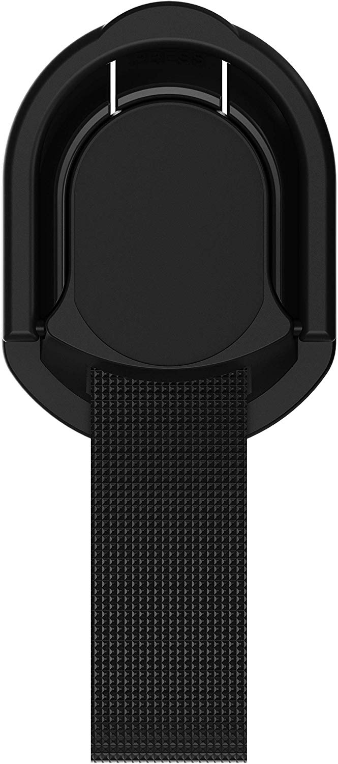 Ghostek Loop Phone Ring Holder Strap with Stand and Smartphone Car Holder Magnet Cute iPhone Grips for Women Perfect for Taking Selfies Removable for Wireless Charging Compatible - (Floral Fuchsia)