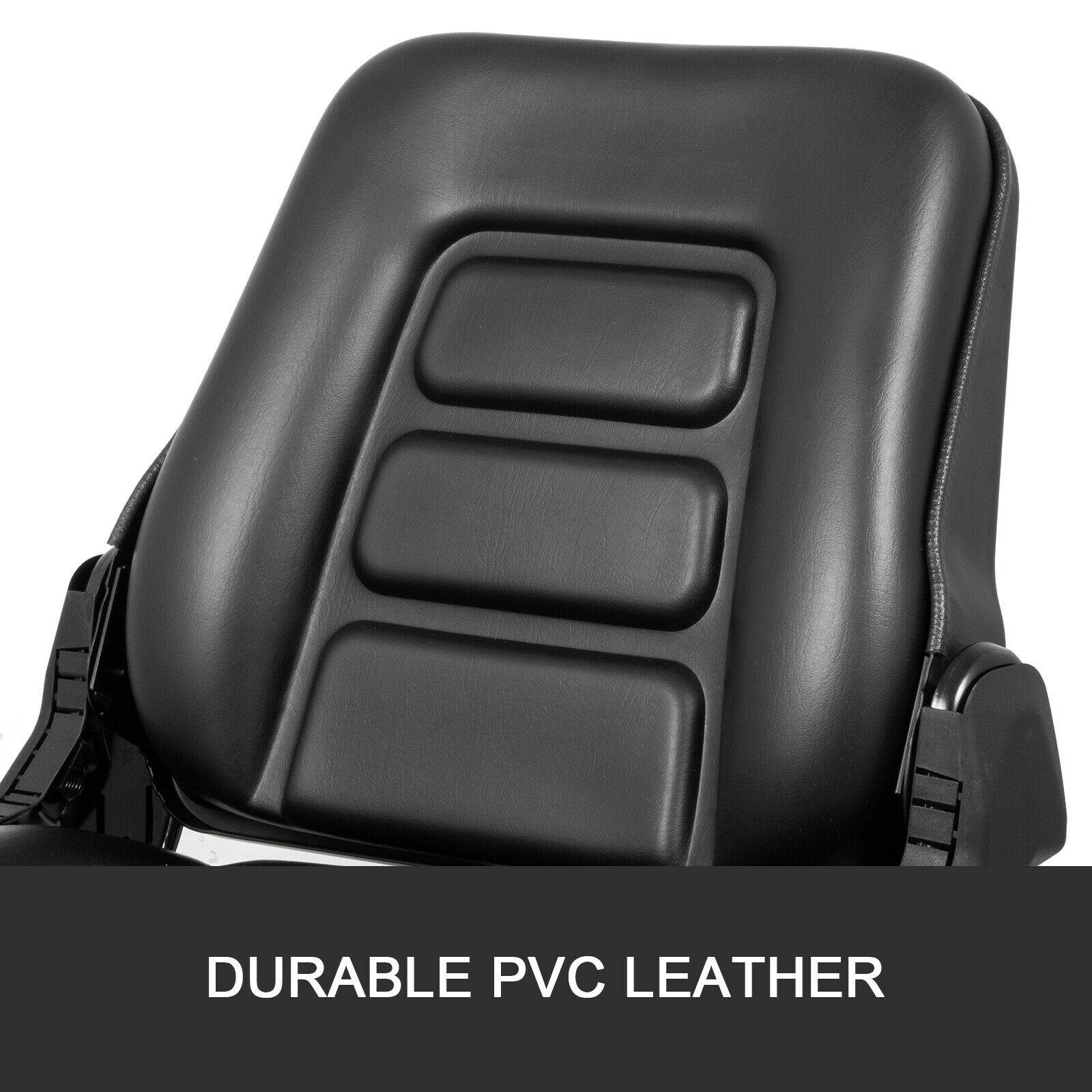 BLACK FOLD DOWN SEAT,Excavator,Forklift,Skid Loader,Backhoe,Dozer,Telehandler