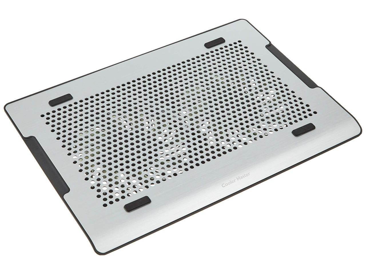 Cooler Master R9-NBC-A2HS-GP NotePal A200 - Ultra Slim Laptop Cooling Pad with Dual 140 mm Fans and Aluminum Surface