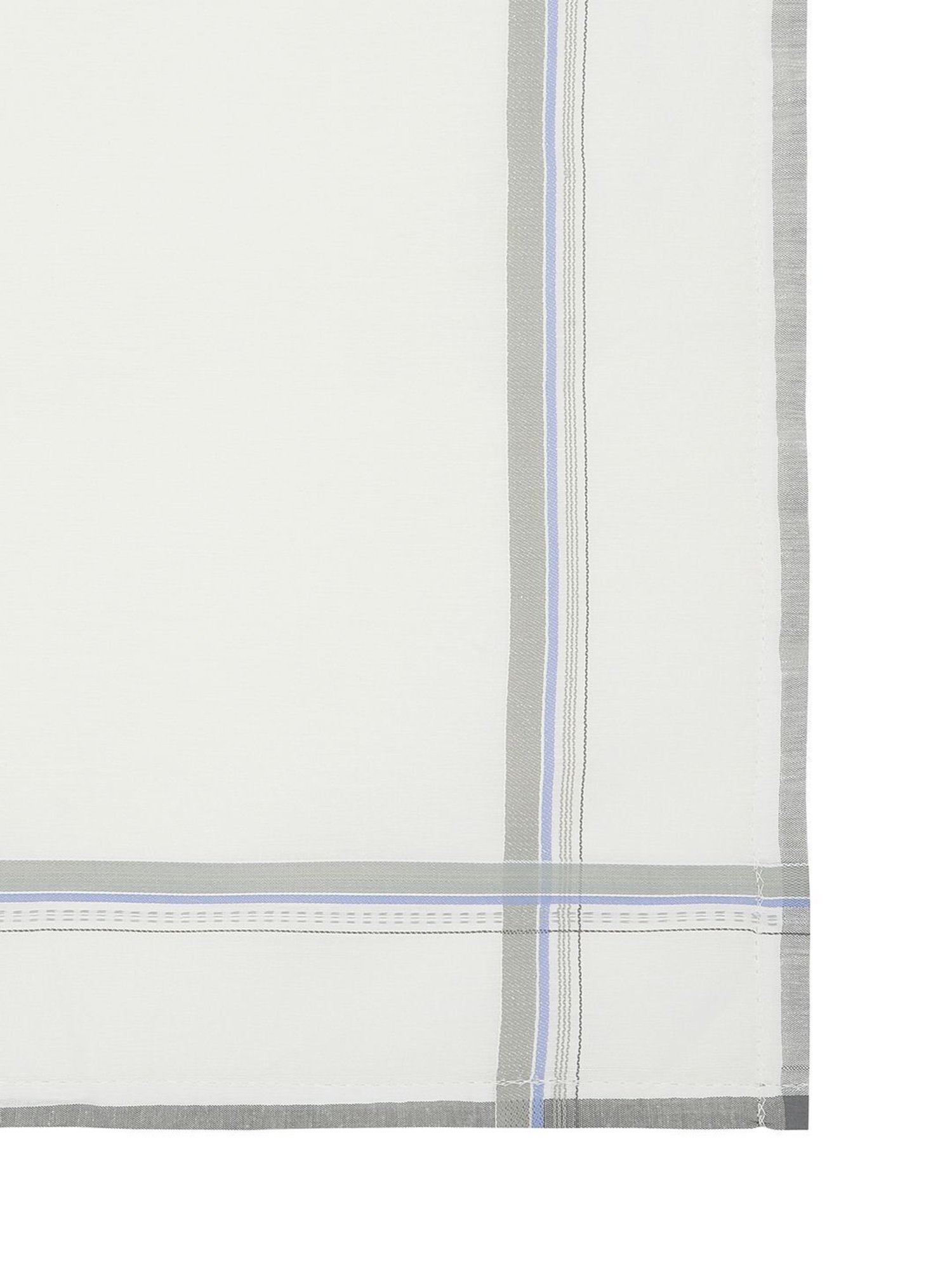 Crusset White Cotton Handkerchief - Pack of 6