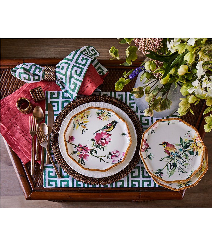 Southern Living Textured 20-Piece Stainless Steel Flatware Set