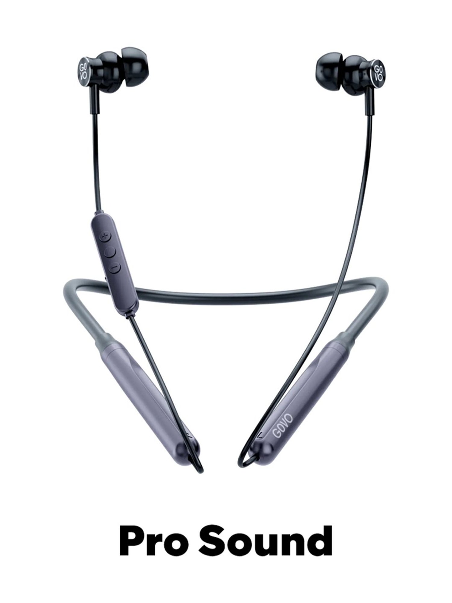 GOVO GoKixx 652 In Ear BT Neckband with Noise Cancellation & Upto 12 Hrs of Playtime (Blue)