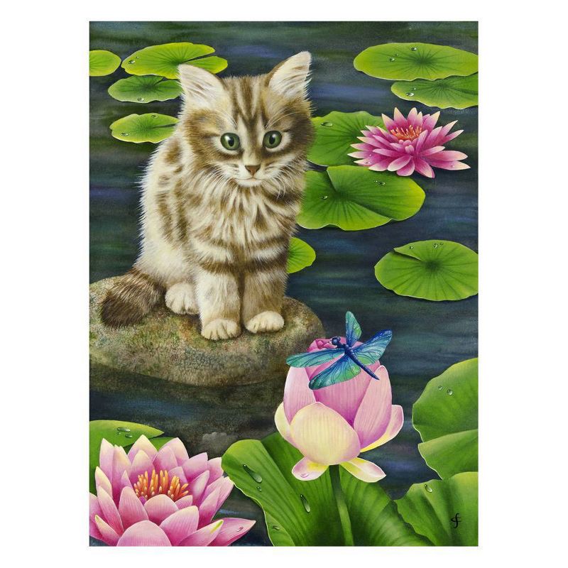 Wuundentoy Gold Edition: Lilly Pad Pond Jigsaw Puzzle - 300pc
