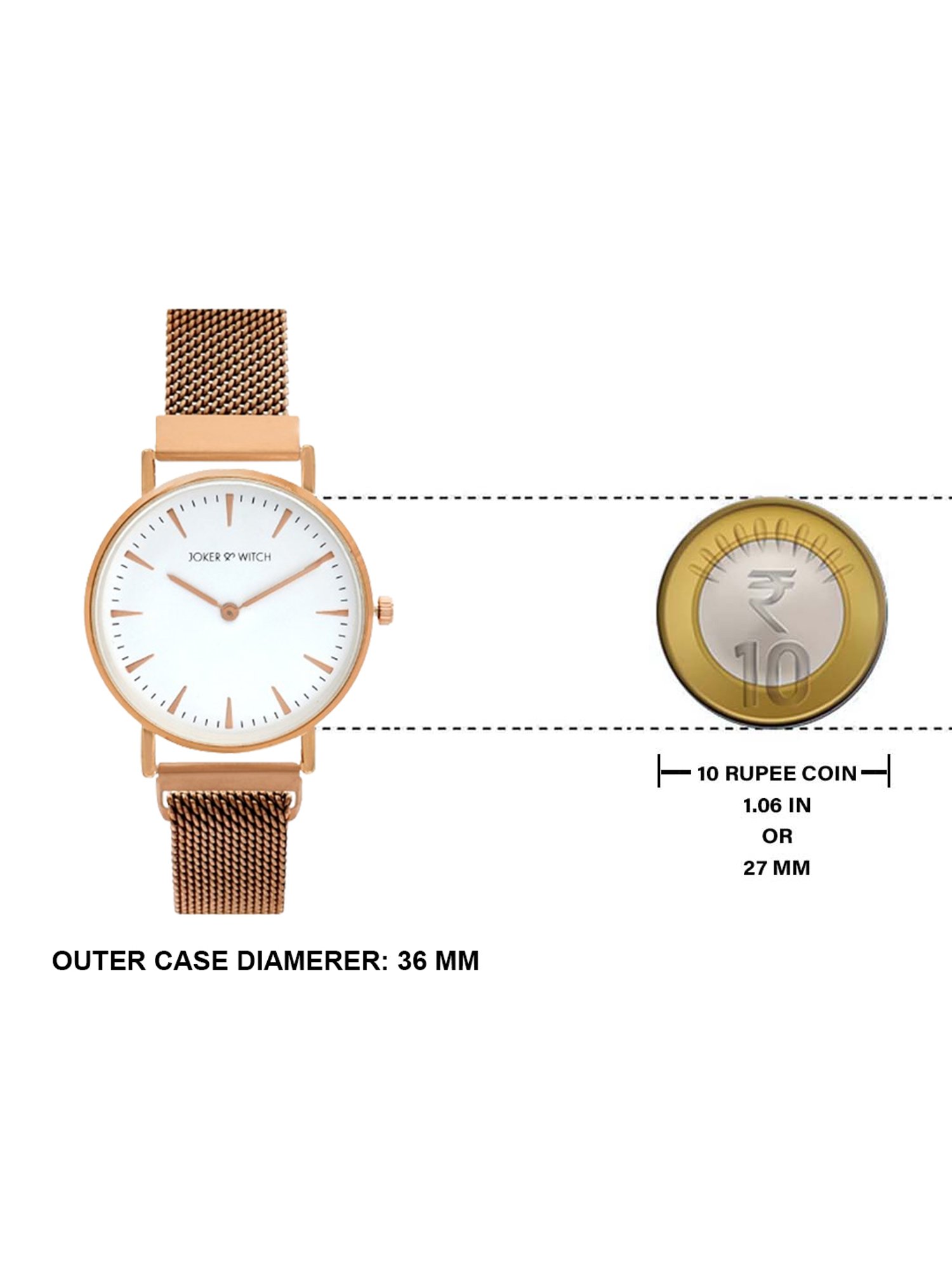 Joker & WItch JWBS240 Analog Watch for Women With Bracelet