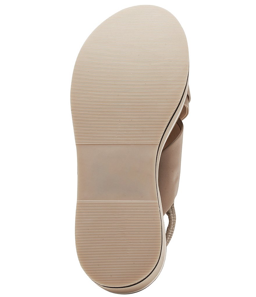 Andre Assous Lupita Leather Buckle Crossband Sling Sandals