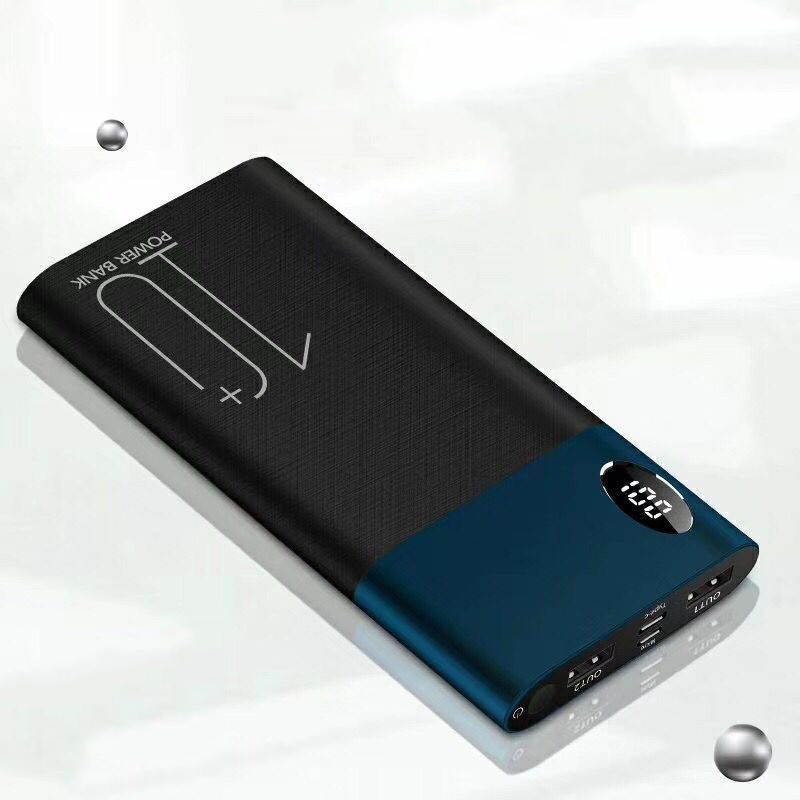 8000mAh Power Bank Dual USB Output Portable Charger Powerbank Mini Charging Power Bank Travel External Mobile Battery Pack