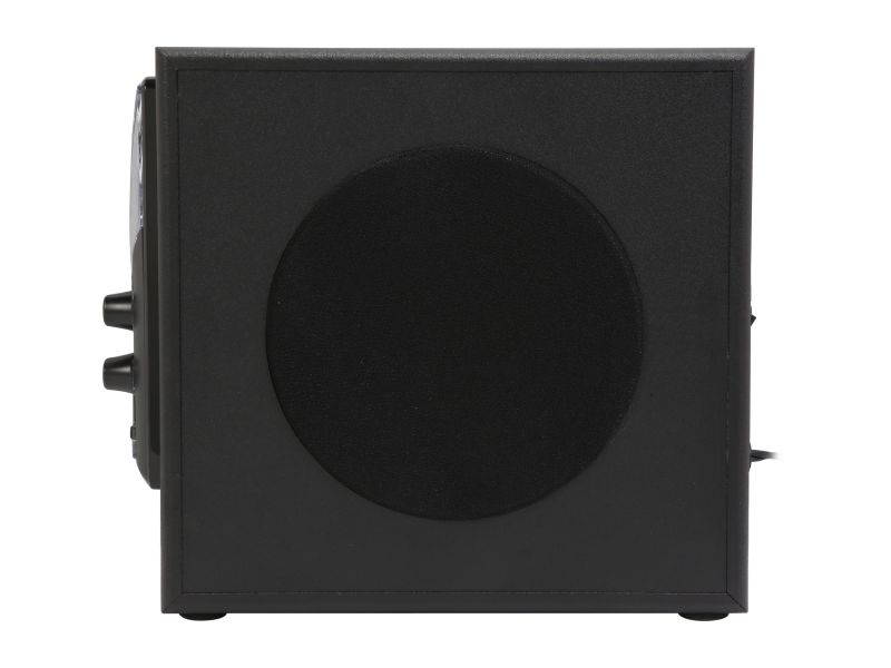 GOgroove BassPULSE Computer Speaker System with Blue LED Glow Lights & Powered Subwoofer - Works with PC, Apple MAC, ASUS, Acer, Alienware, CybertronPC, Dell, HP & More Computers