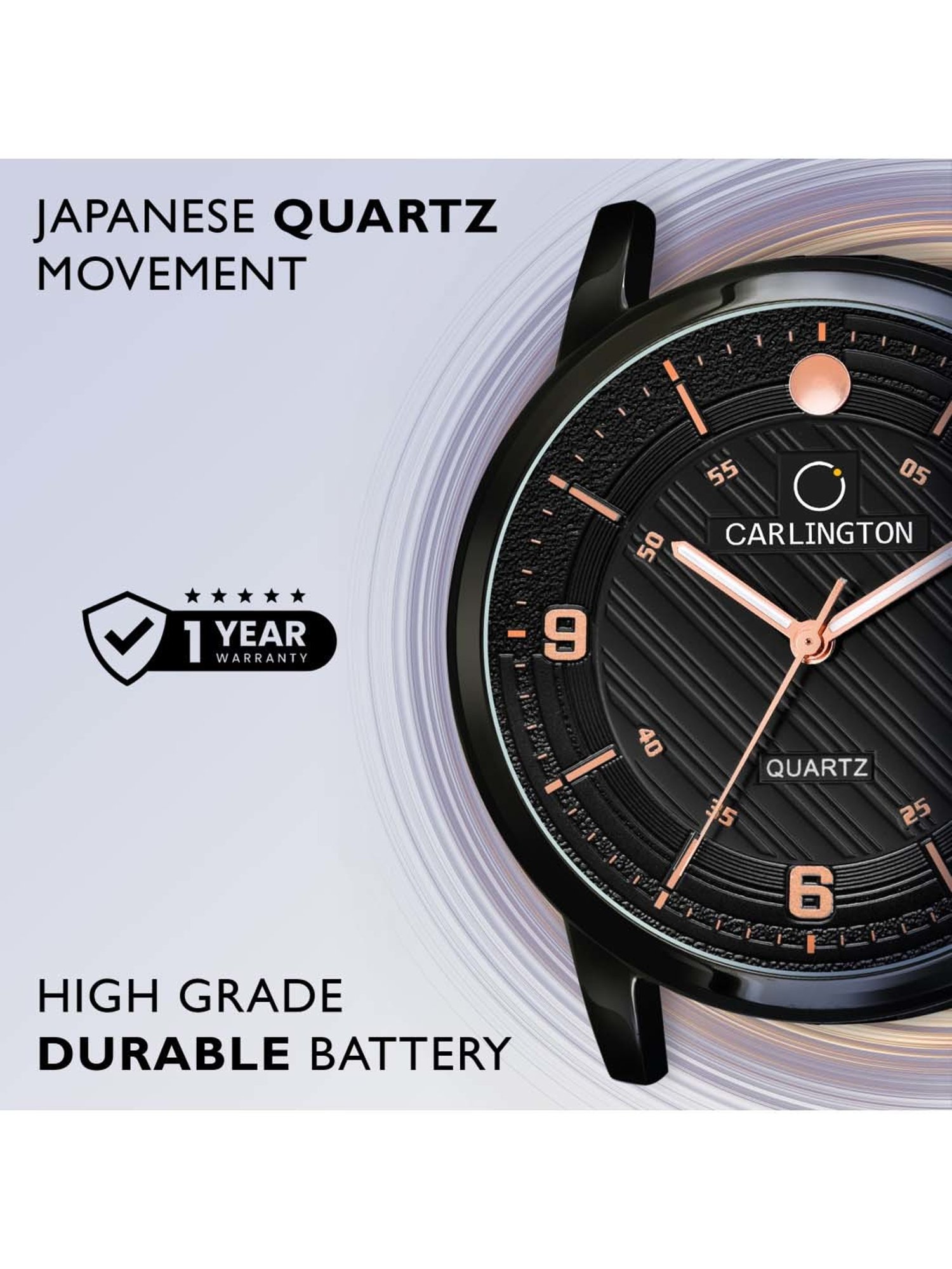 CARLINGTON CT 1050 Analog Watch for Men