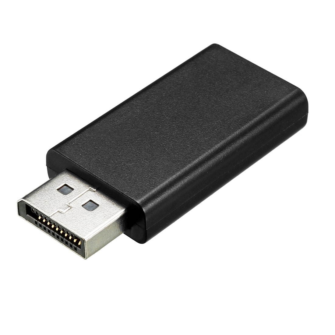 Displayport Male to Female Adapter with PCB Board DP to DP Gender Changer Extension Coupler Black